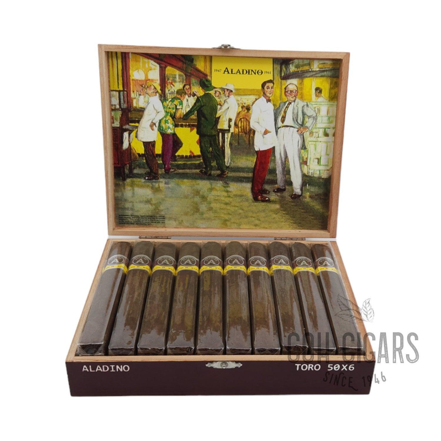 Aladino Cigar | JRE Tobacco Farm Maduro Box Pressed Toro | Box 20 - hk.cohcigars