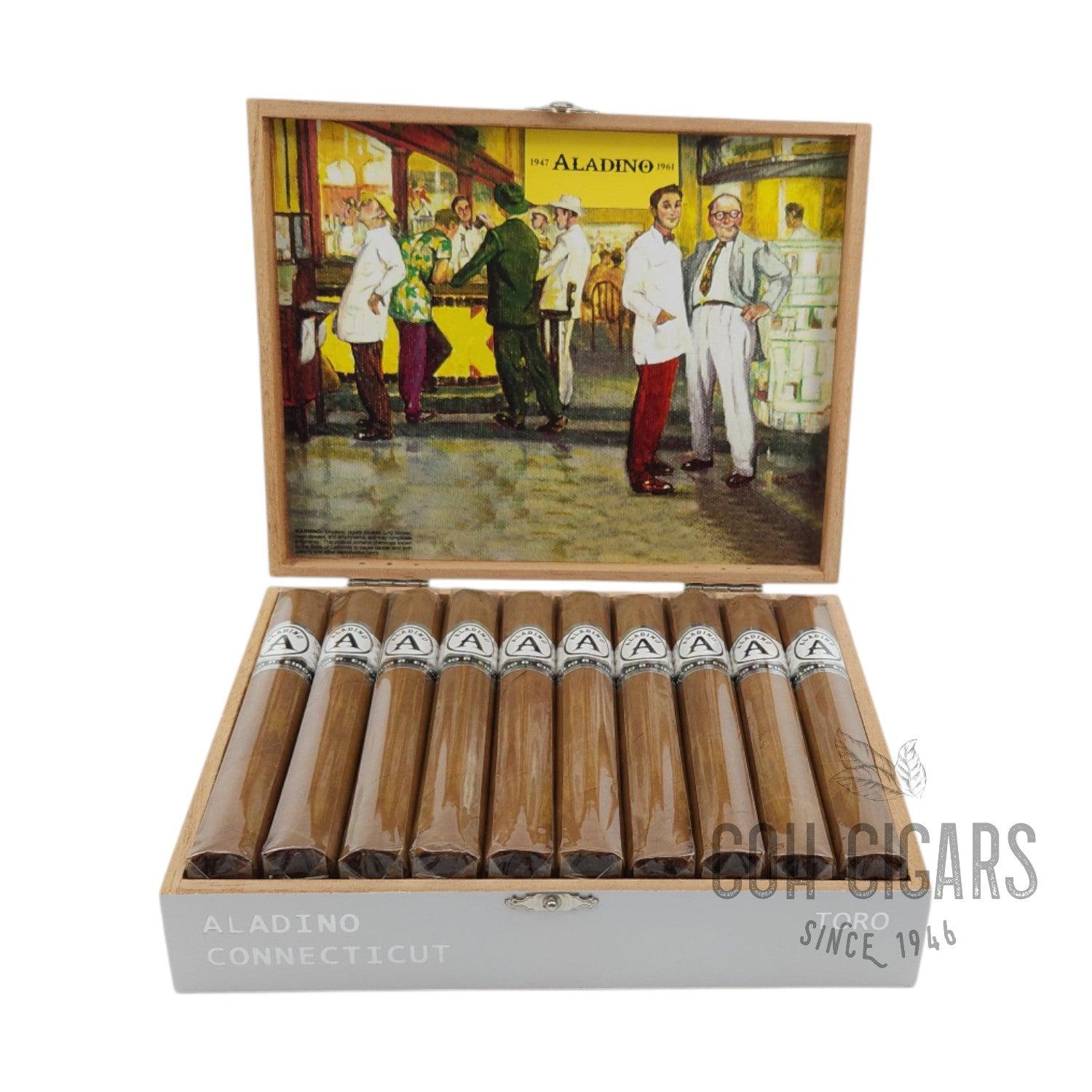 Aladino Cigar | JRE Tobacco Farm Toro Connecticut | Box 20 - hk.cohcigars
