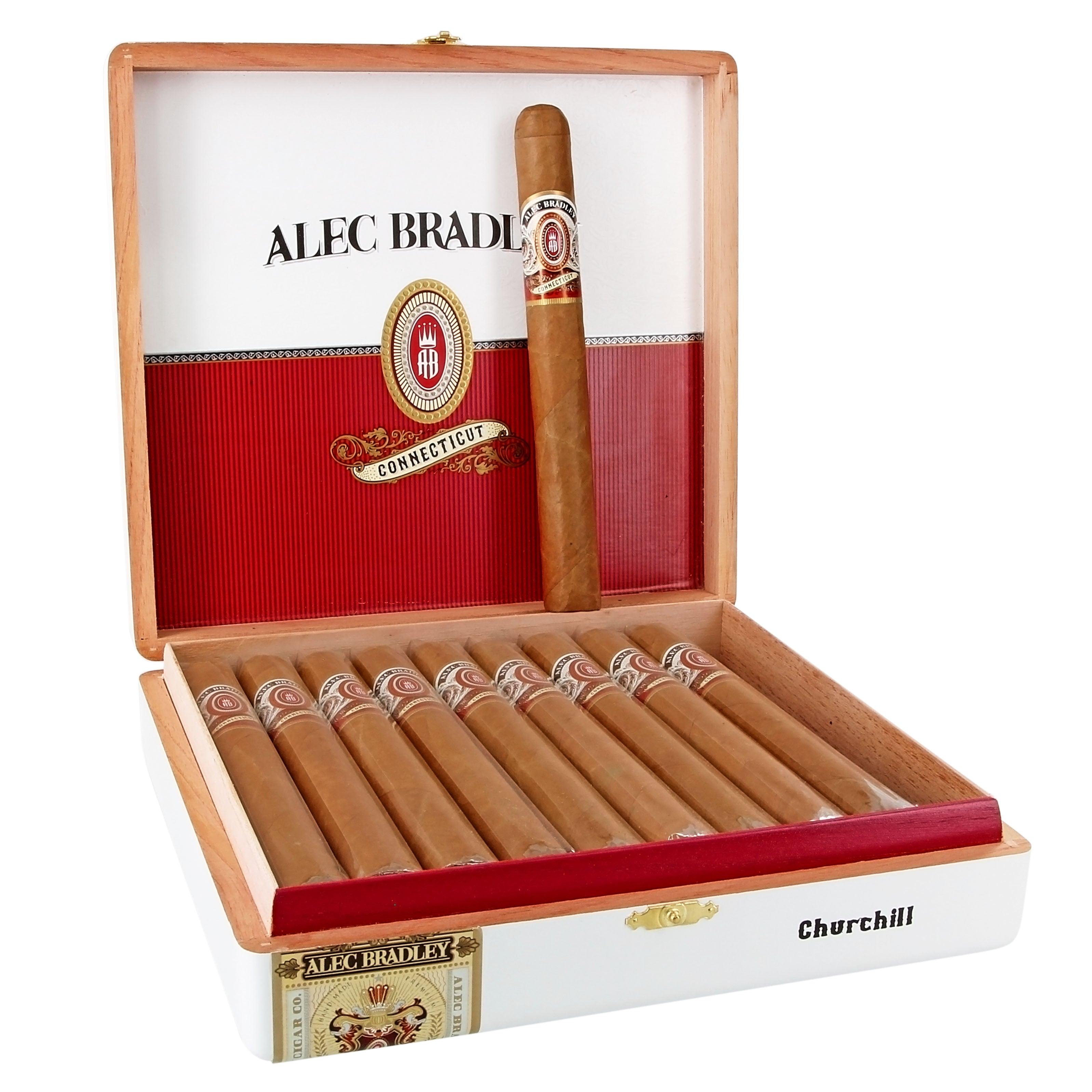 Alec Bradley Cigar | Connecticut Churchill | Box of 20 - hk.cohcigars