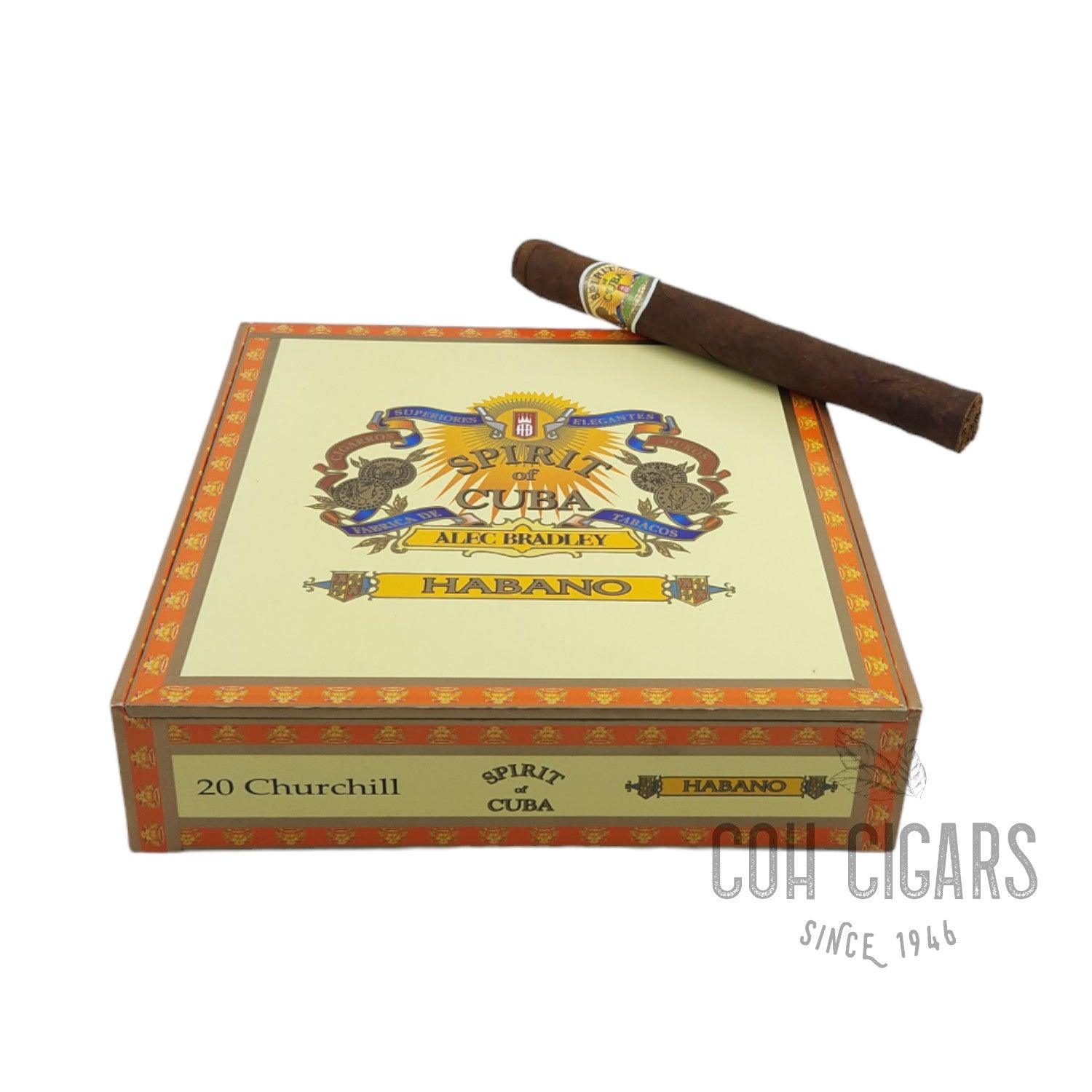 Alec Bradley Cigar | Spirit of Cuba Churchill Habano | Box 20 - HK CohCigars