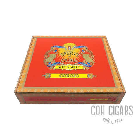 Alec Bradley Cigar | Spirit of Cuba Torpedo Corojo | Box 20 - hk.cohcigars