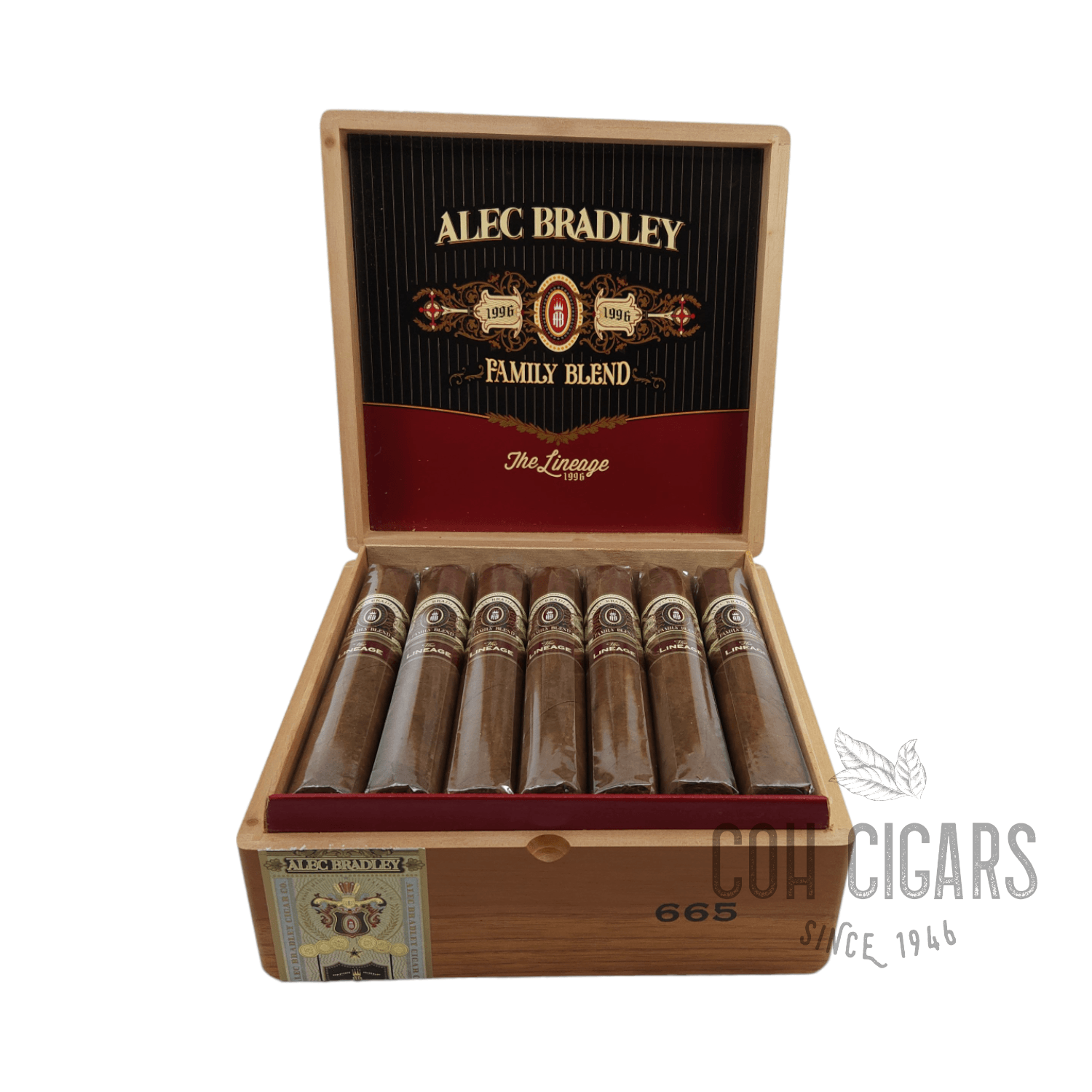 Alec Bradley The Lineage Family Blend 665 Box 20 - hk.cohcigars