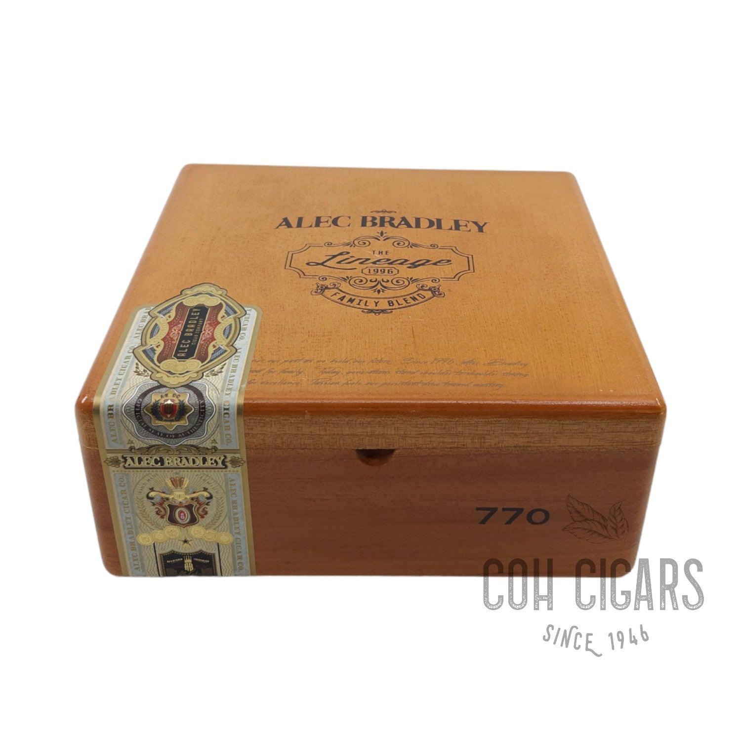 Alec Bradley Cigar | The Lineage Family Blend 770 | Box 20 - hk.cohcigars