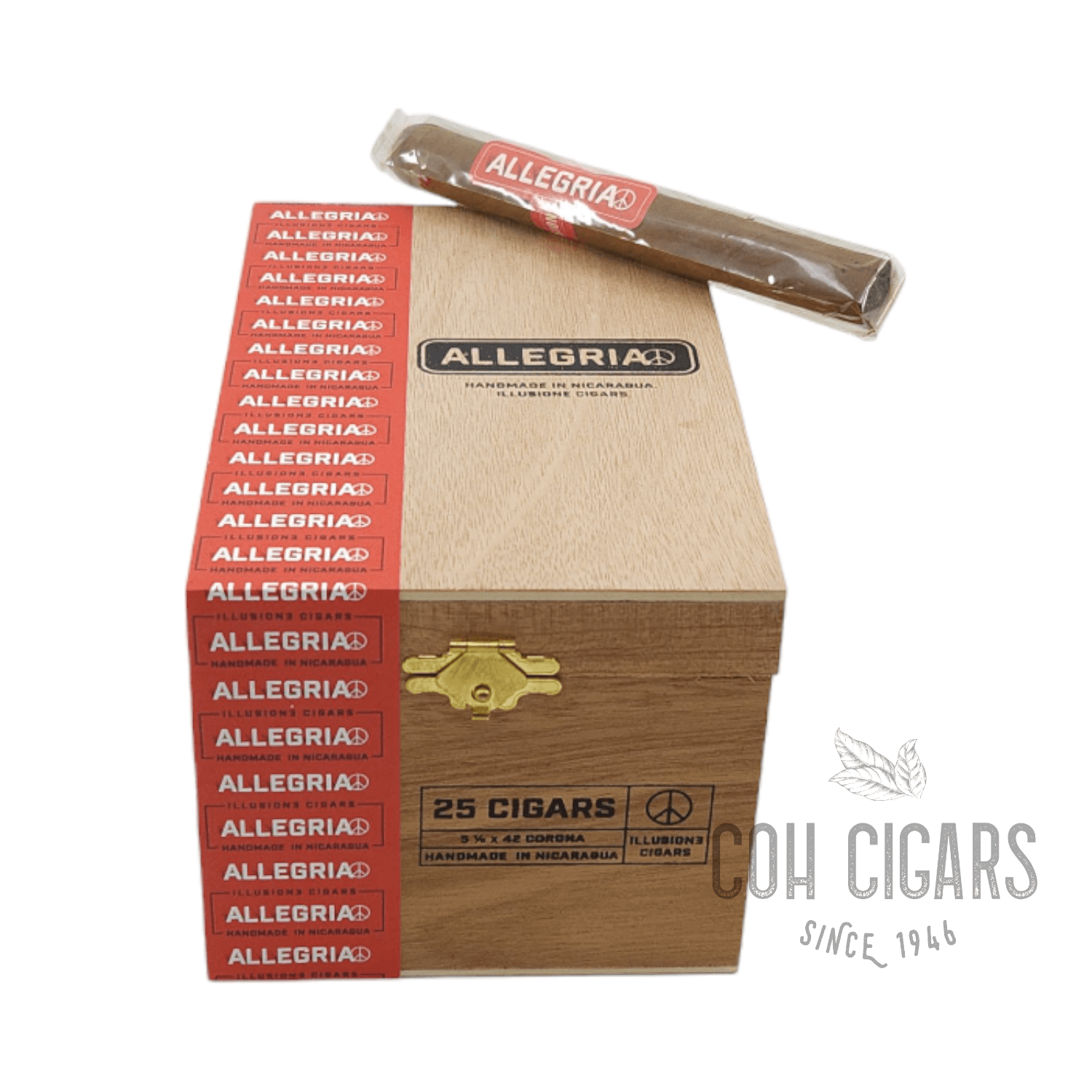 Allegria Corona | Box 25 | illusione Cigars - HK CohCigars -雪茄