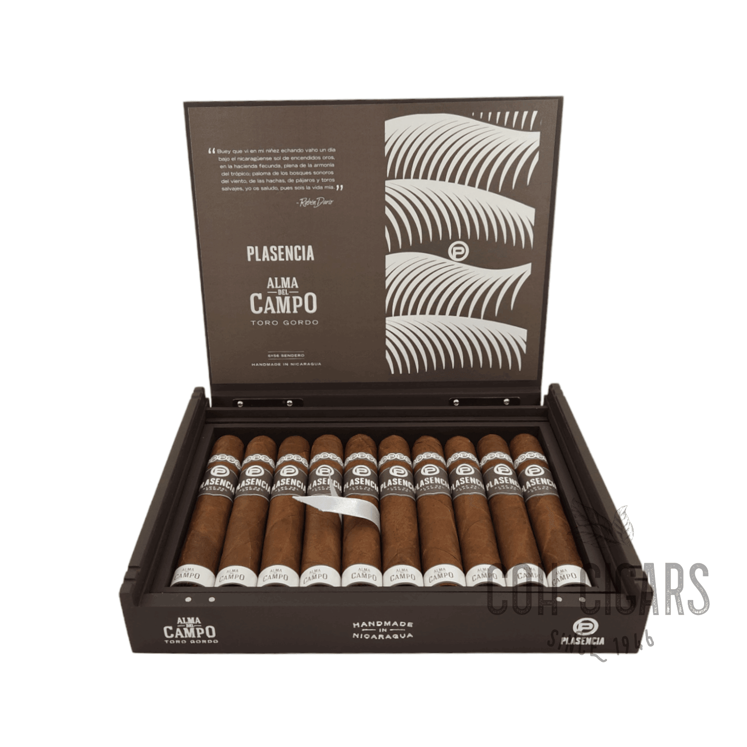 Alma del Campo Sendero Toro Gordo | Box 10 | Plasencia Cigars - HK CohCigars -雪茄