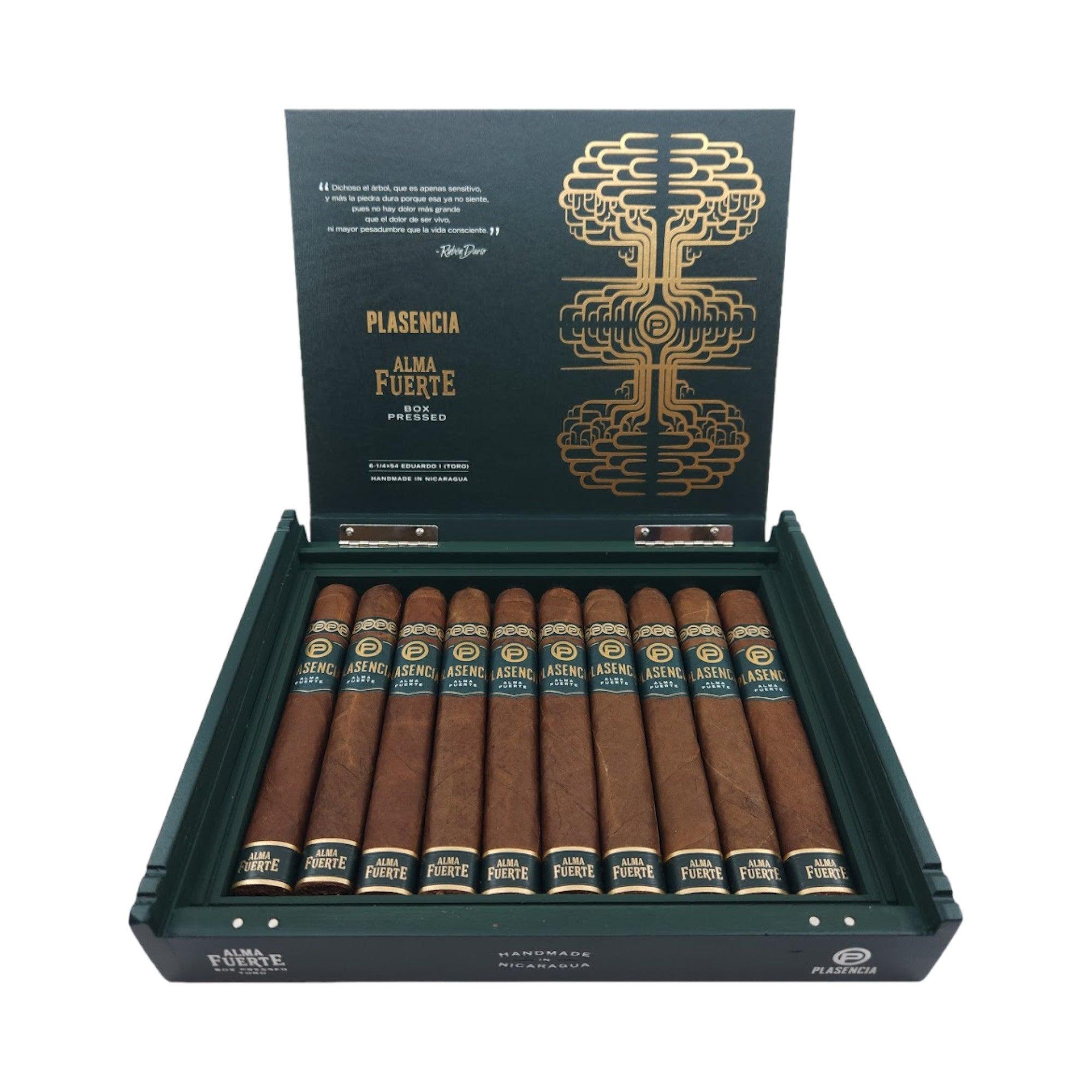 Alma Fuerte Eduardo I Toro | Box 10 | Plasencia Cigars - HK CohCigars -雪茄