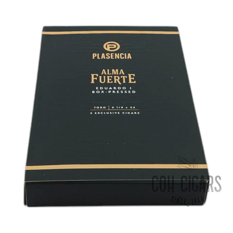 Alma Fuerte Eduardo I Toro | Box 5 | Plasencia cigar - HK CohCigars
