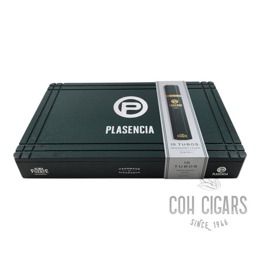 Alma Fuerte Sixto I Hexagono Tubos | Box 10 | Plasencia Cigars