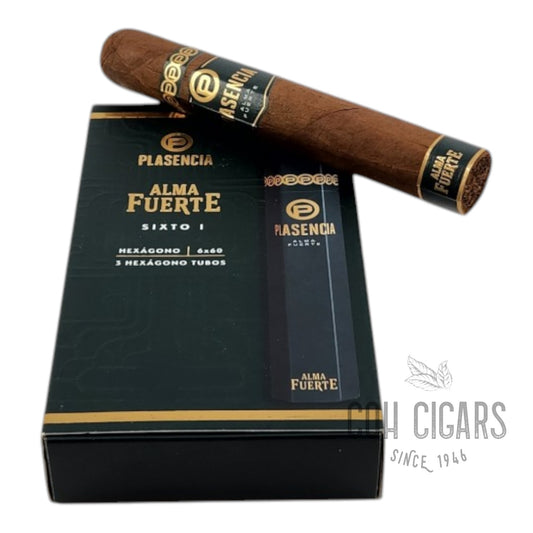 Alma Fuerte Sixto I Hexagono Tubos | Box 3 | Plasencia Cigars