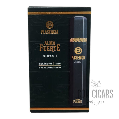 Alma Fuerte Sixto I Hexagono Tubos | Box 3 | Plasencia Cigars