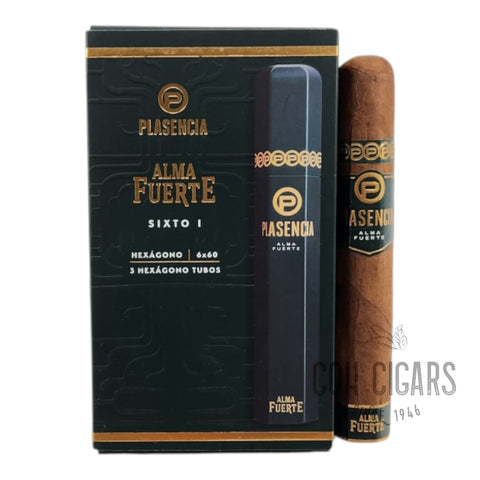 Alma Fuerte Sixto I Hexagono Tubos | Box 3 | Plasencia Cigars