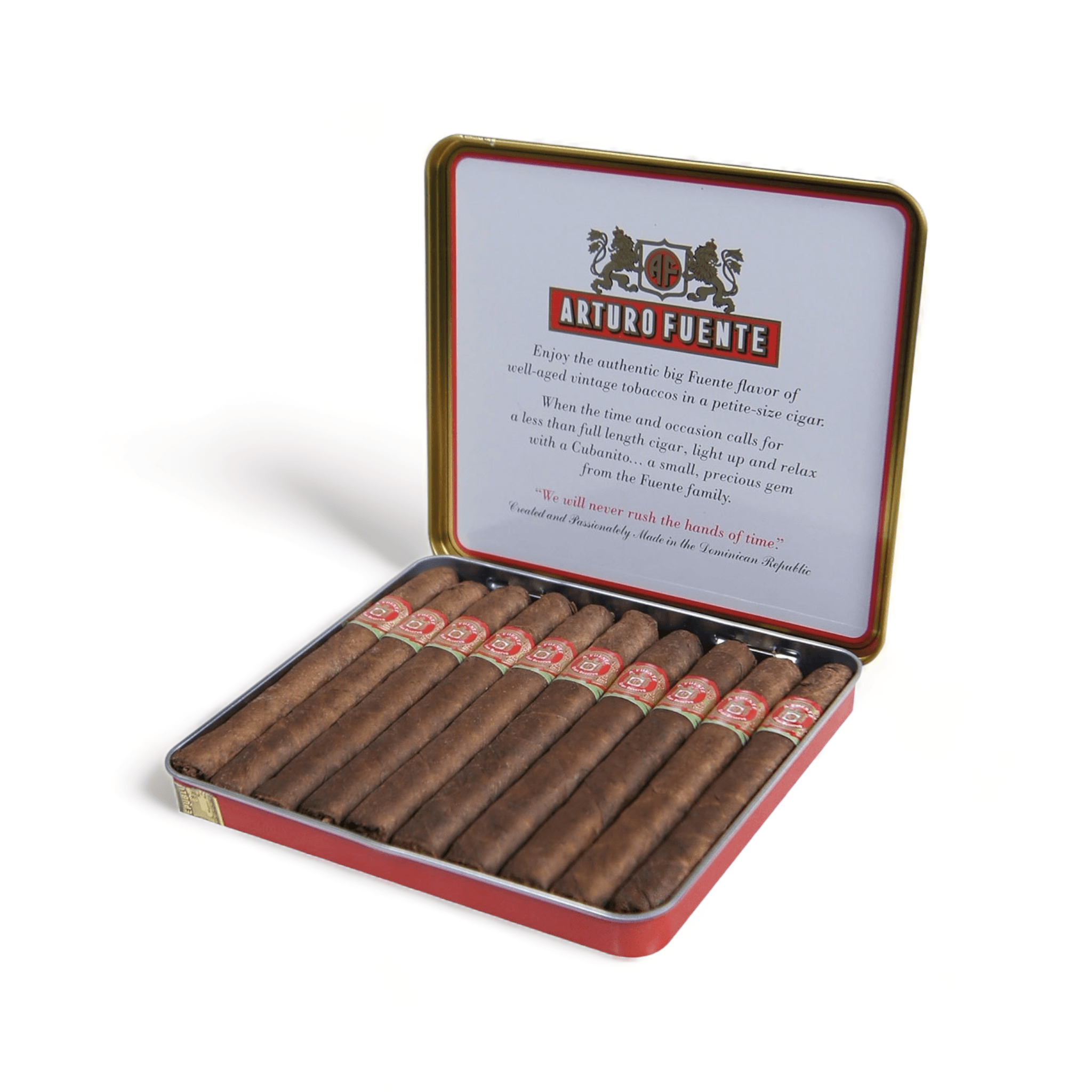 Arturo Fuente Cigars | Cubanitos (10SX10) | Box of 100 - hk.cohcigars