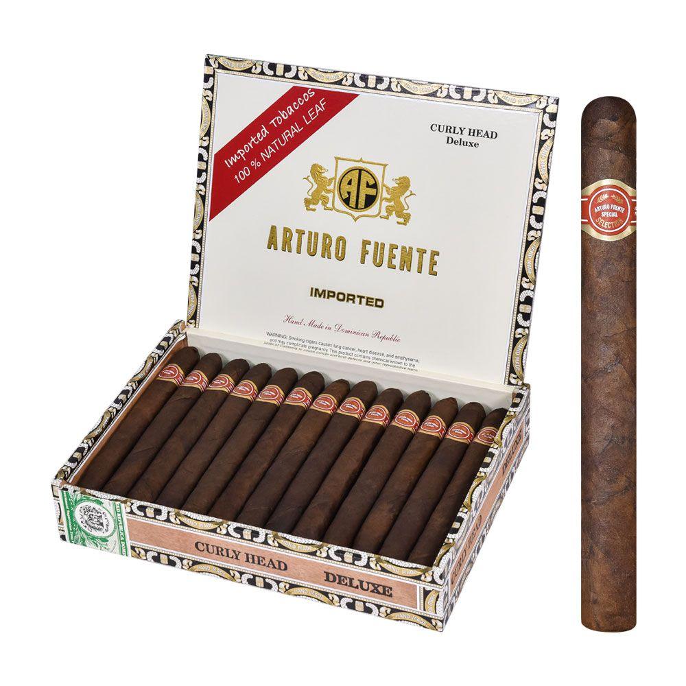 Arturo Fuente Curly Head Deluxe Maduro Box 25 - hk.cohcigars