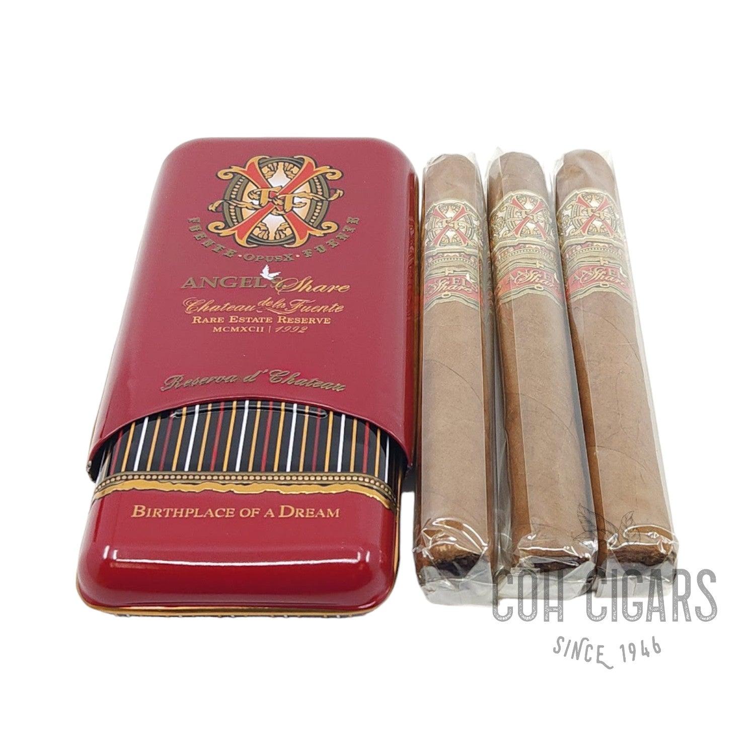 Arturo Fuente Cigar | Fuente Fuente Opusx Angel's Share Reserva D'Chateau Tin | Box 3 - hk.cohcigars