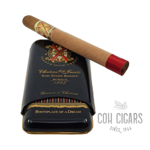 Arturo Fuente Cigar | Fuente Fuente Opusx Reserva D Chateau Tin | Box 3 - HK CohCigars