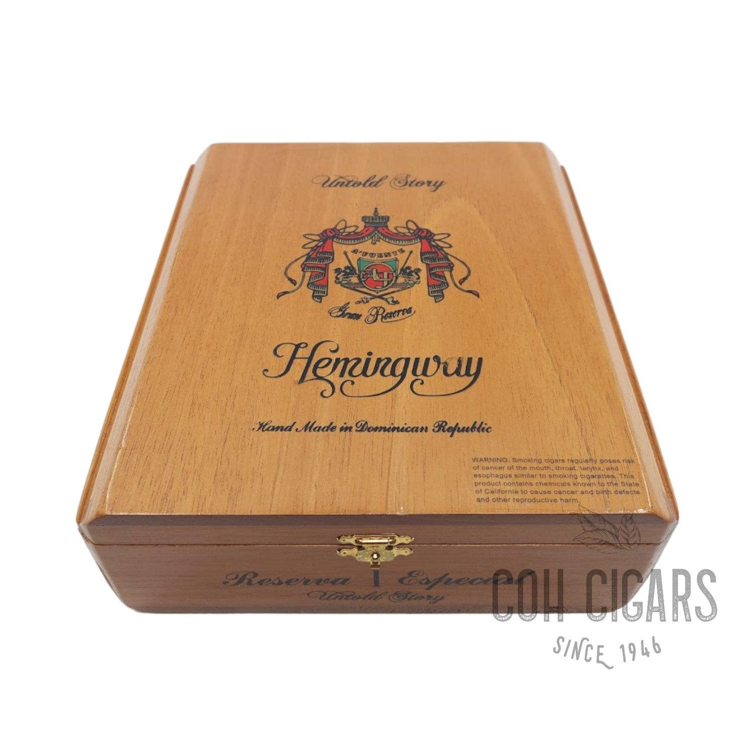 Arturo Fuente Cigar | Hemingway Reserva Especial Untold Story Maduro | Box 25 - hk.cohcigars