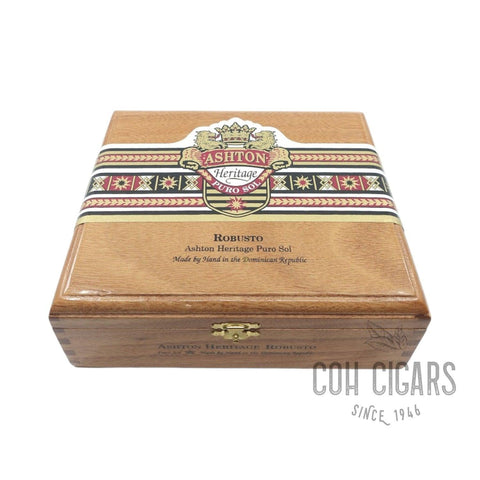 Ashton Cigar | Heritage Robusto | Box 25 - HK CohCigars