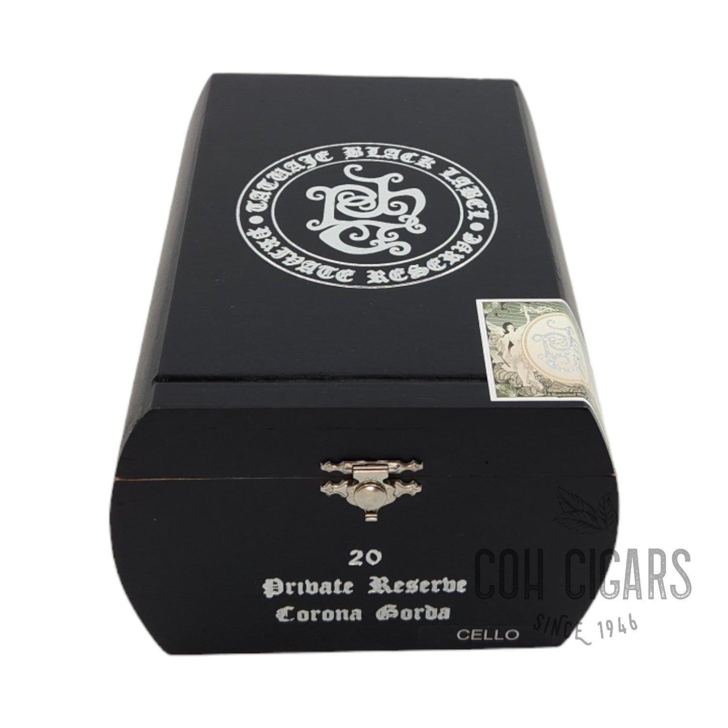 Black Label Corona Gorda Private Reserve | Box 20 | Tatuaje cigar - HK CohCigars