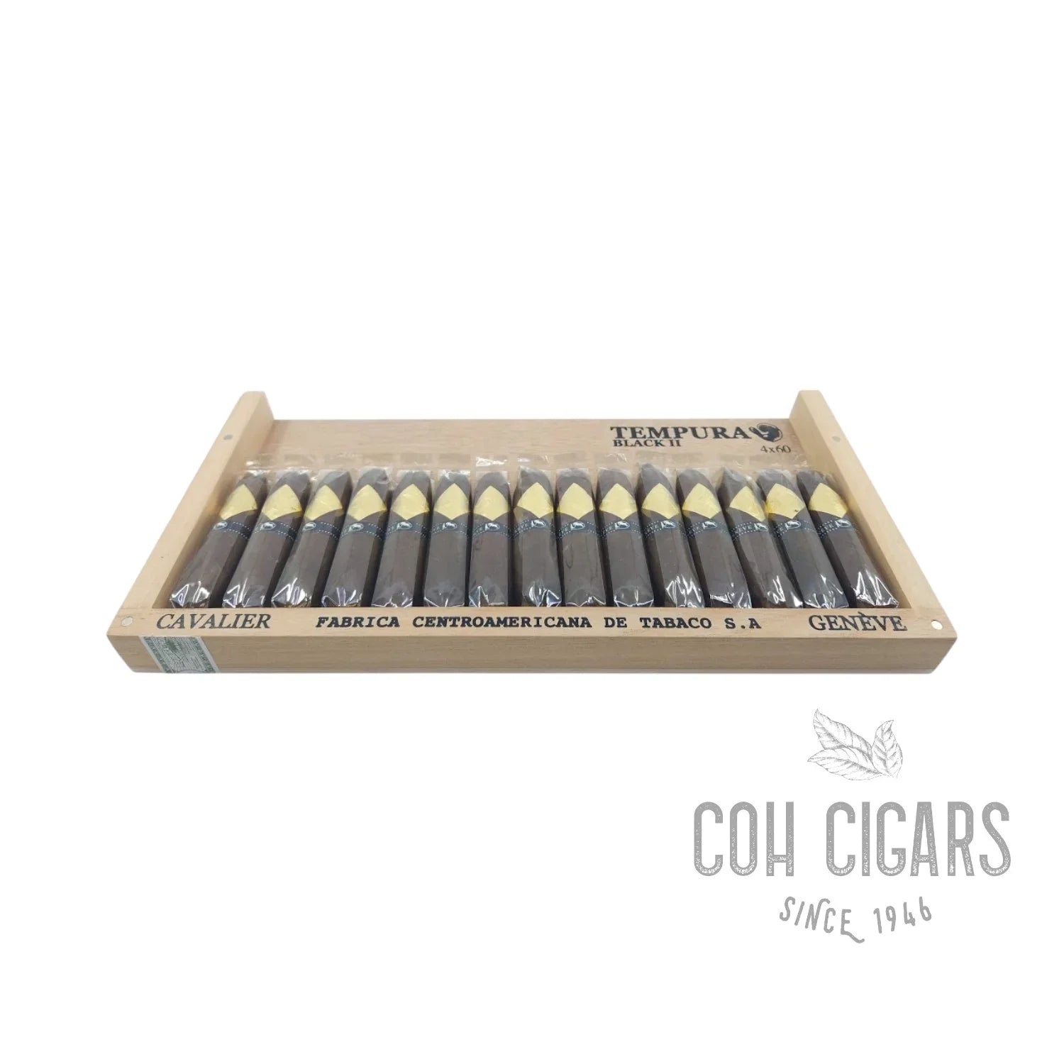 Black Serie II Tempura | Box 15 | Cavalier Geneve Cigars - HK CohCigars -雪茄