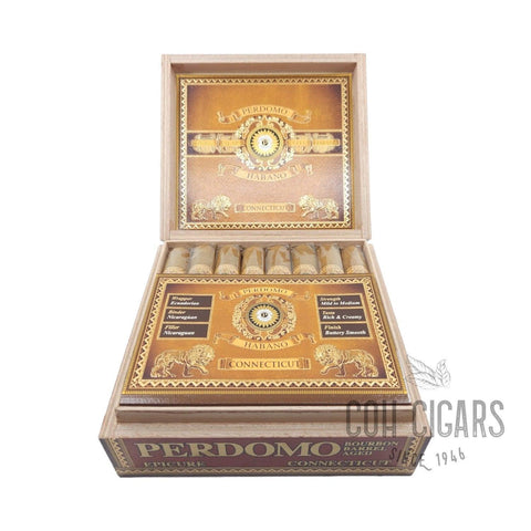 Bourbon Barrel Aged Connecticut Epicure | Box 24 | Perdomo cigar - HK CohCigars