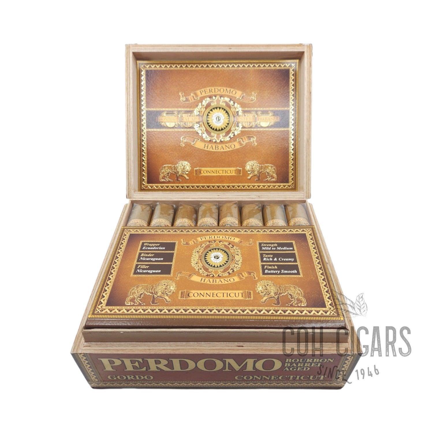 Bourbon Barrel Aged Connecticut Gordo | Box 24 | Perdomo cigar - HK CohCigars
