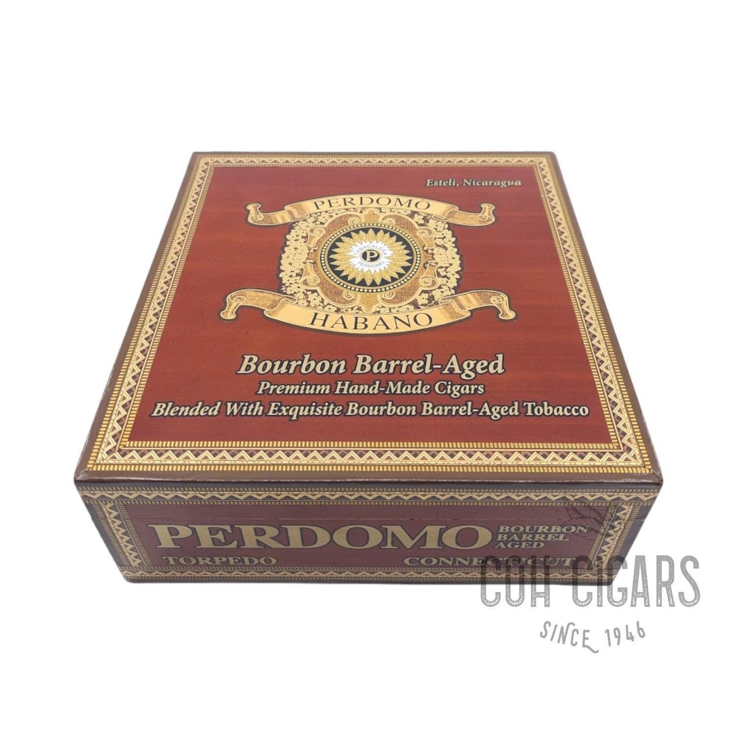 Bourbon Barrel Aged Connecticut Torpedo | Box 24 | Perdomo cigar - HK CohCigars