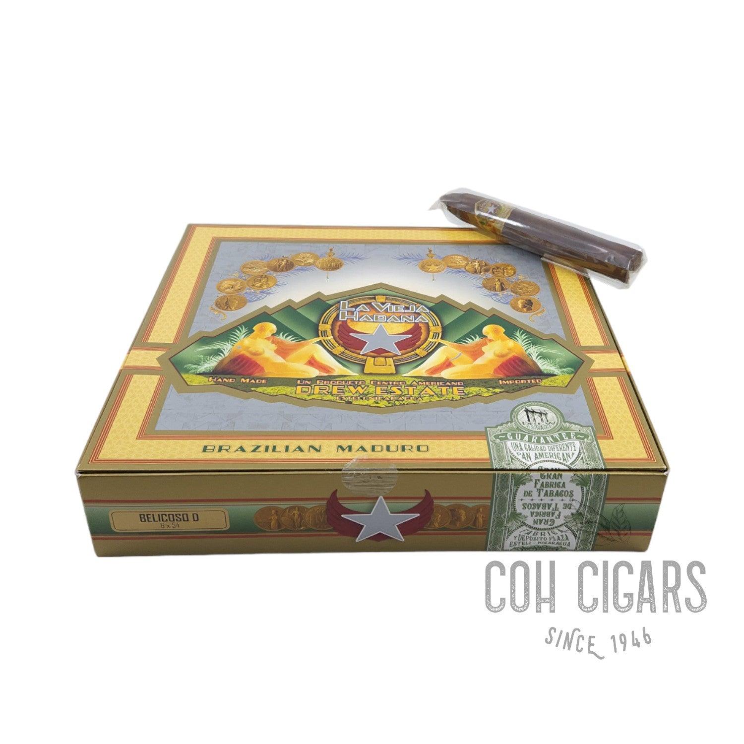Brazilian Maduro Belicoso D | Box 20 | La Vieja Habana Cigars - HK CohCigars -雪茄