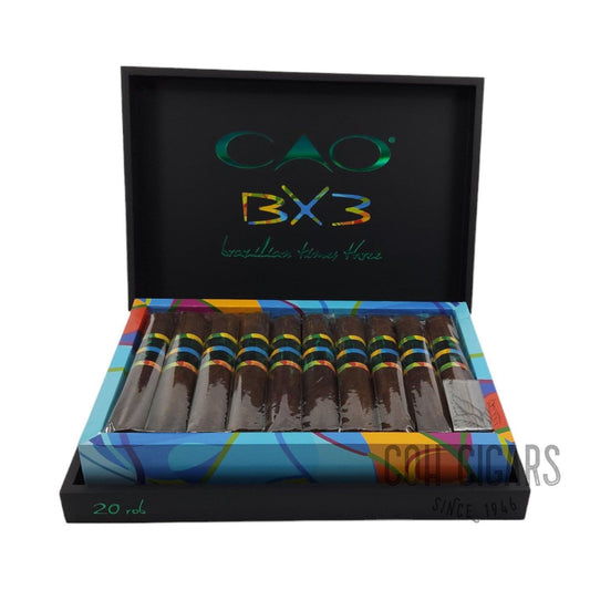 BX3 Brazilian Times Three Rob (Robusto) | Box 20 | CAO Cigars - HK CohCigars -雪茄