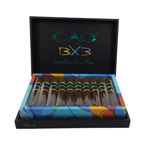 CAO Cigar | BX3 Brazilian Times Three Rob (Robusto) | Box 20 - HK CohCigars