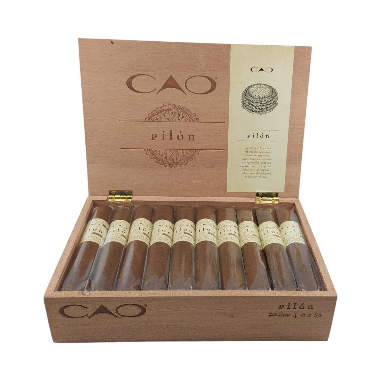 CAO Cigar | Pilon 20 Toro | Box 20 - HK CohCigars