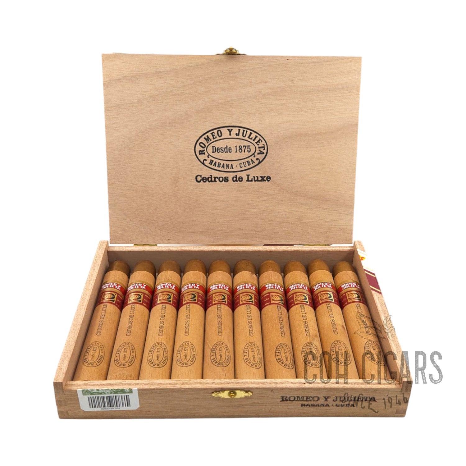 Cedros de Luxe LCDH | Box 10 | Romeo Y Julieta cigar - HK CohCigars