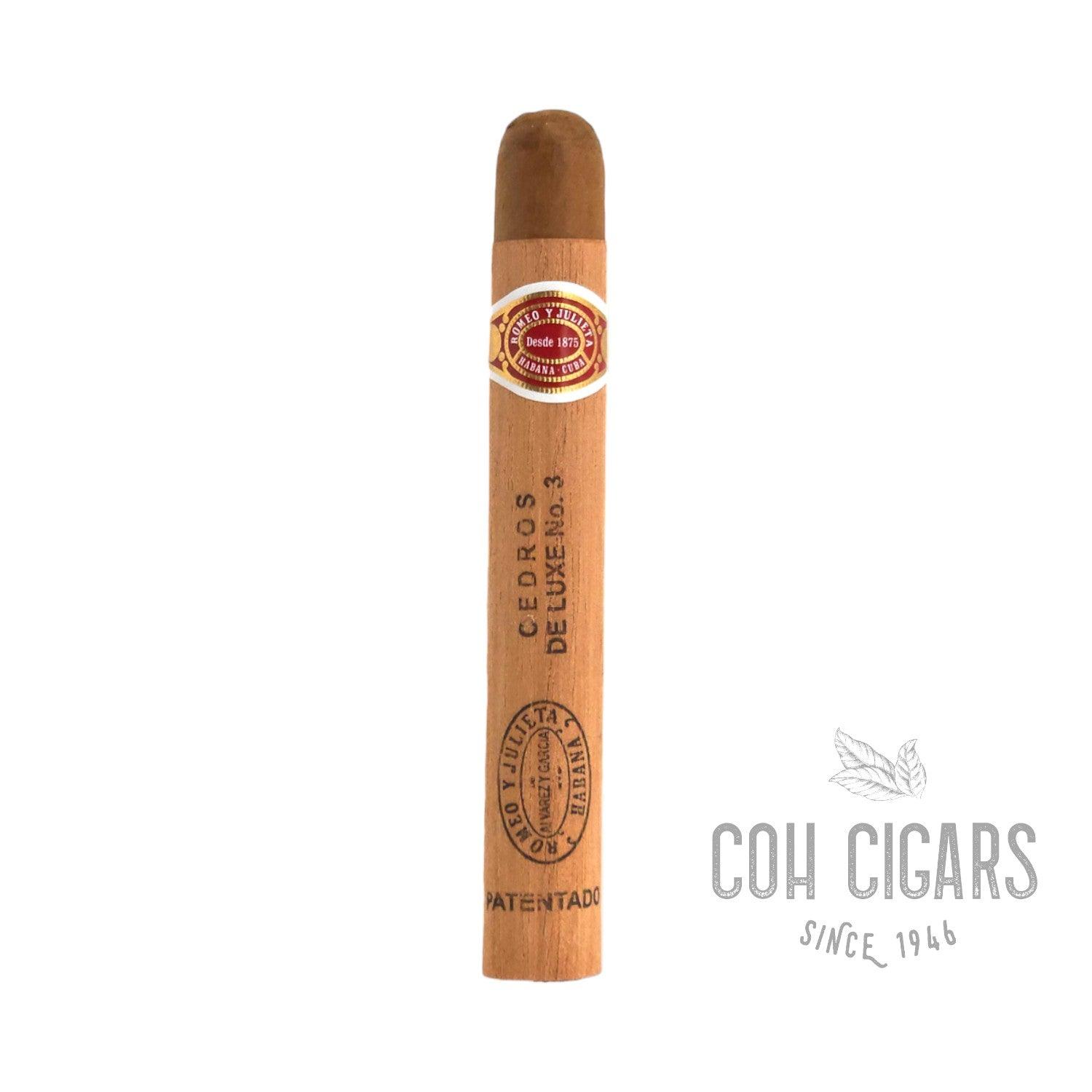 Cedros de Luxe No.3 | Box 25 | Romeo Y Julieta cigar - HK CohCigars