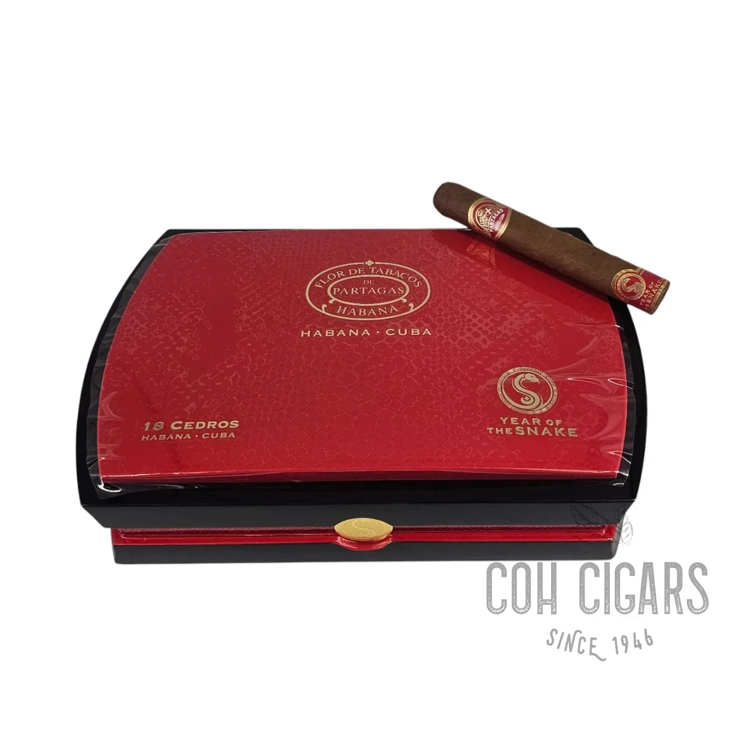 Cedros Year of the Snake 2025 | Box 18 | Partagas Cigars - HK CohCigars -雪茄