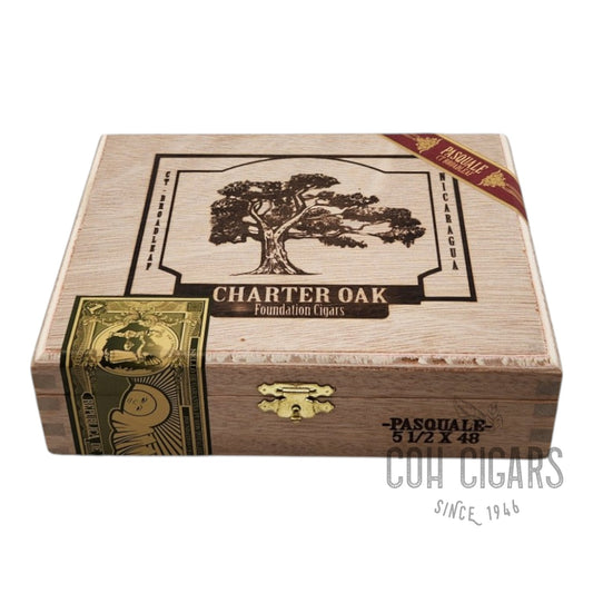 Charter Oak CT Broadleaf Pasquale | Box 12 | Foundation Cigars Cigars