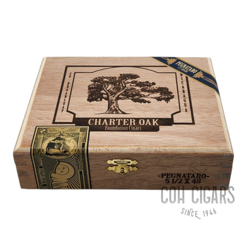 Charter Oak CT Broadleaf Pegnataro | Box 12 | Foundation Cigars Cigars
