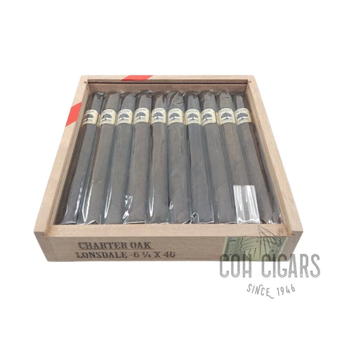Charter Oak Maduro Lonsdale | Box 20 | Foundation Cigars Cigars - HK CohCigars -雪茄