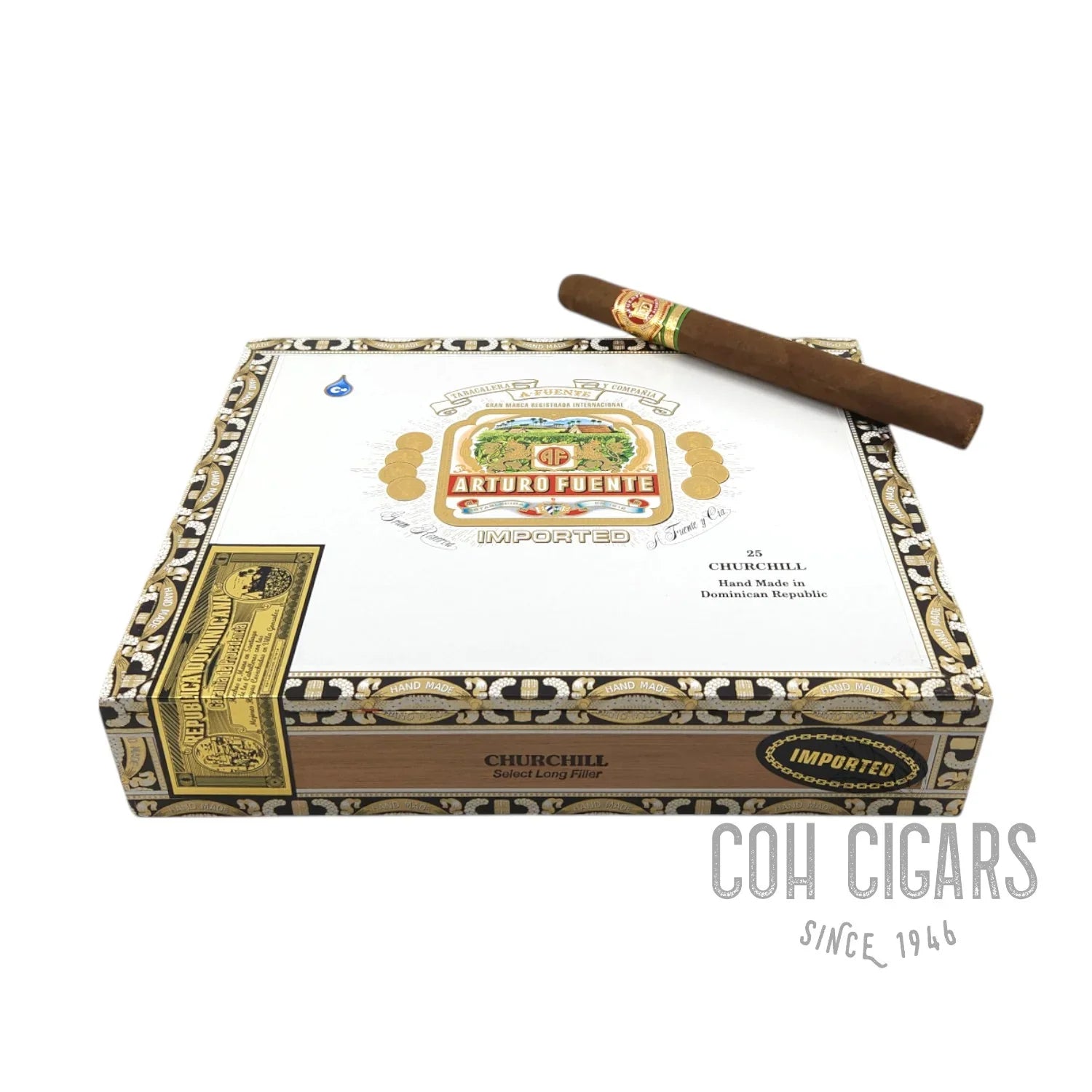 Churchill Natural | Box 25 | Arturo Fuente Cigars - HK CohCigars -雪茄