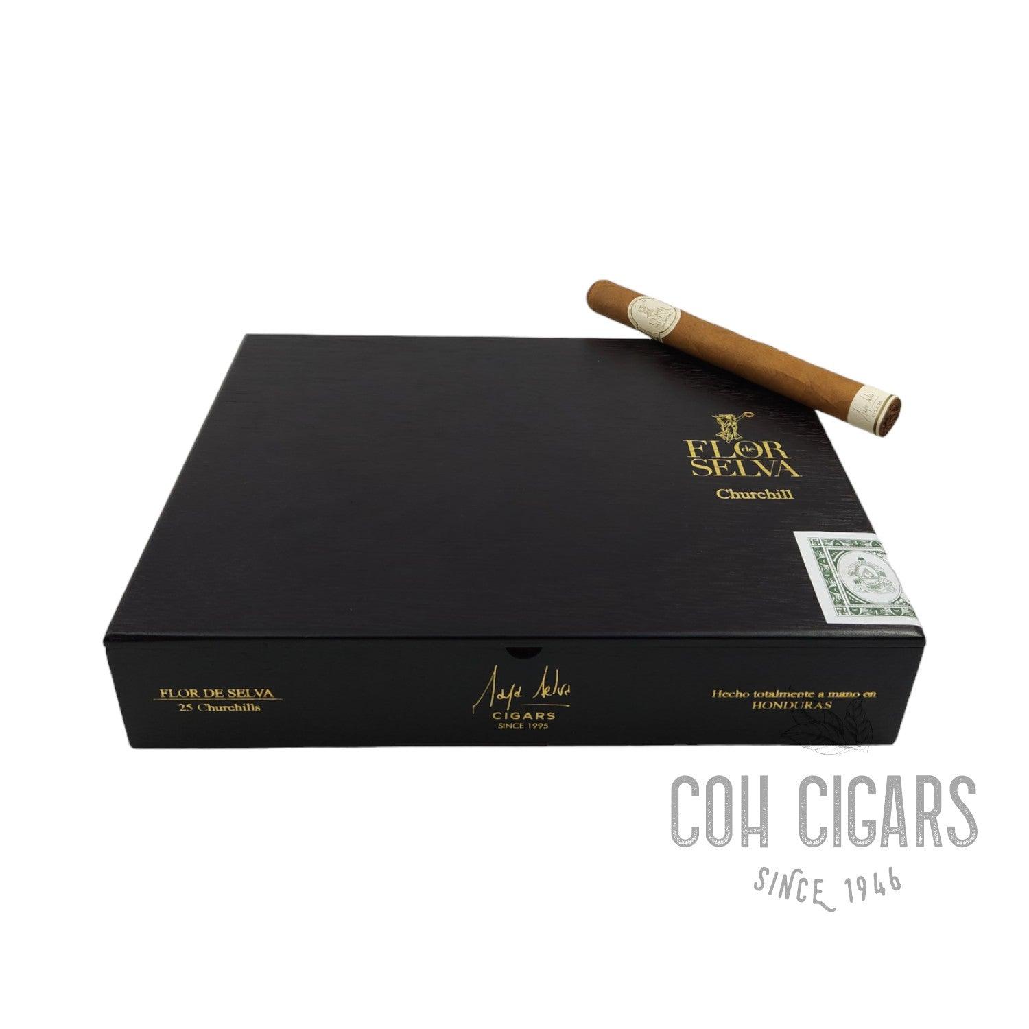 Churchills | Box 25 | Flor de Selva Cigars - HK CohCigars -雪茄
