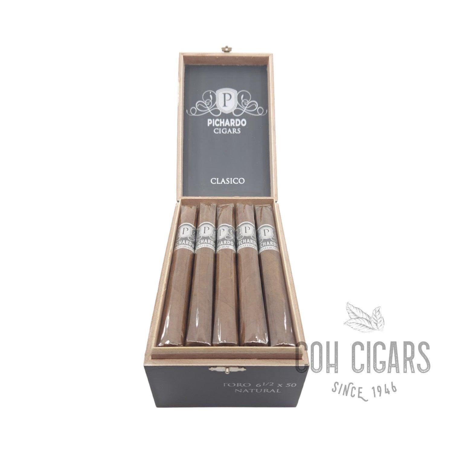 Clasico Toro 6 1/2x50 Natural | Box 20 | Pichardo cigar - HK CohCigars