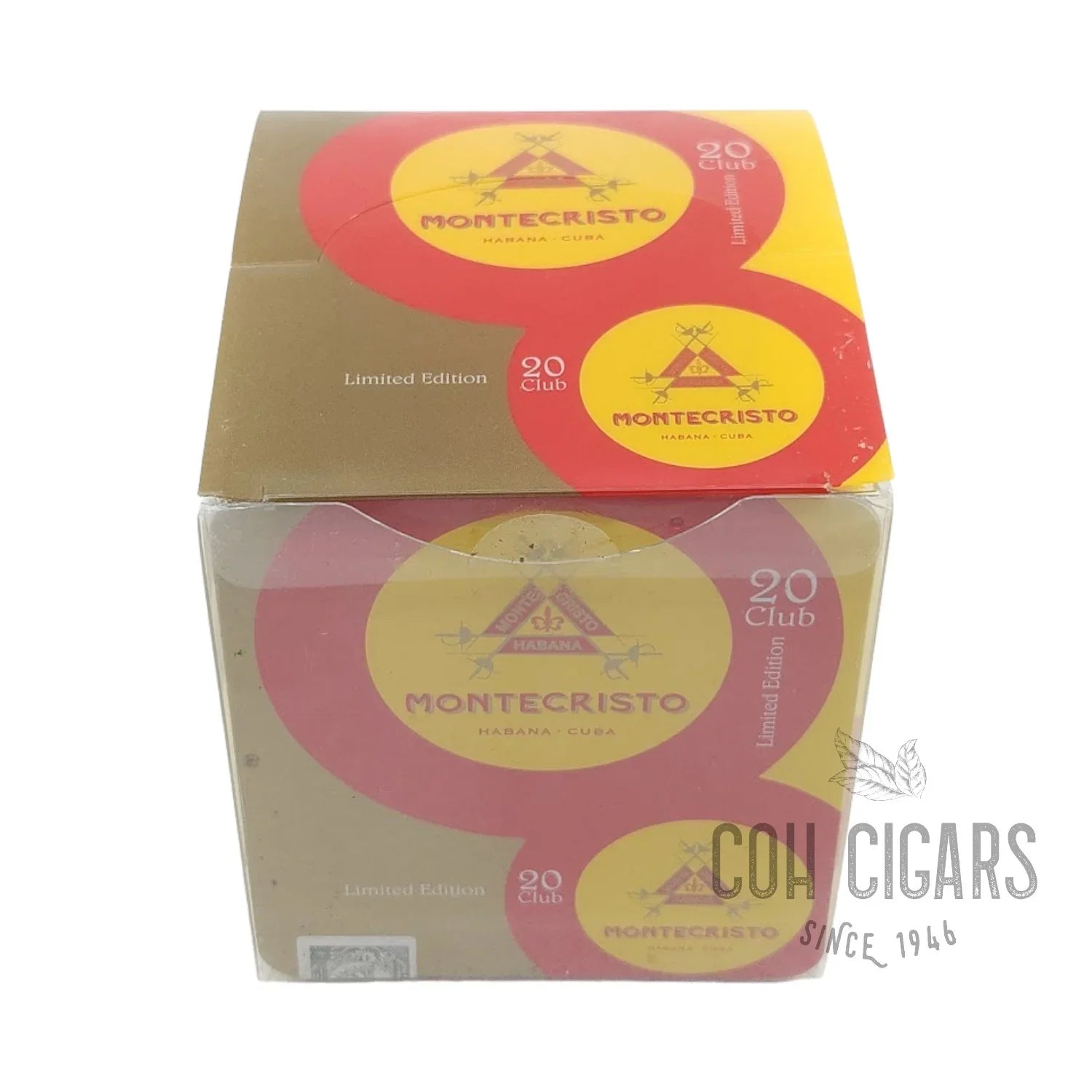 Club Limited Edition Tin | Box 20x5 | Montecristo Cigars - HK CohCigars -雪茄
