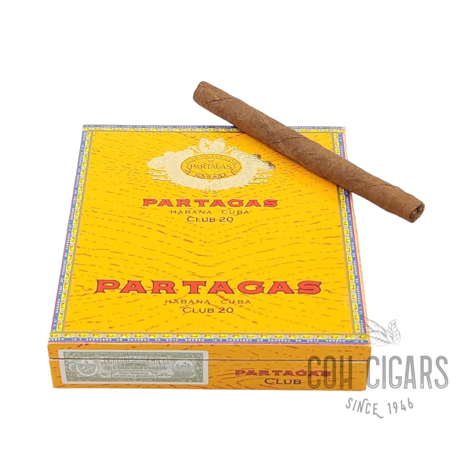 Club | Box 20x5 | Partagas Cigars - HK CohCigars -雪茄