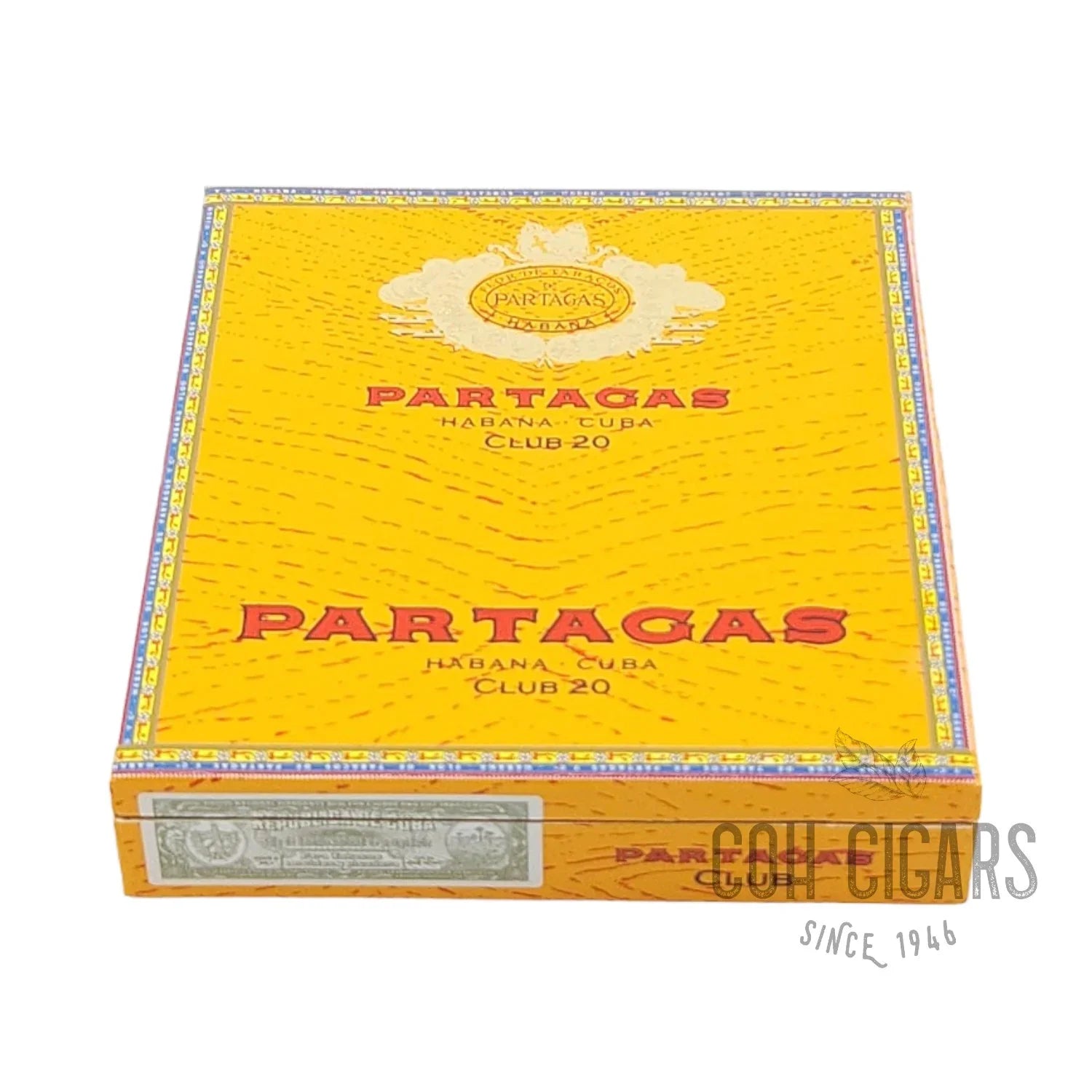 Club | Box 20x5 | Partagas Cigars - HK CohCigars -雪茄
