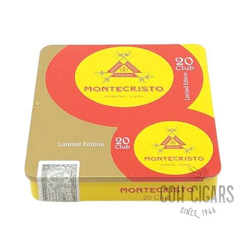Club Limited Edition Tin | Box 20x5 | Montecristo Cigars - HK CohCigars -雪茄