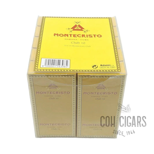 Club | Box 10x10 | Montecristo Cigars - HK CohCigars -雪茄