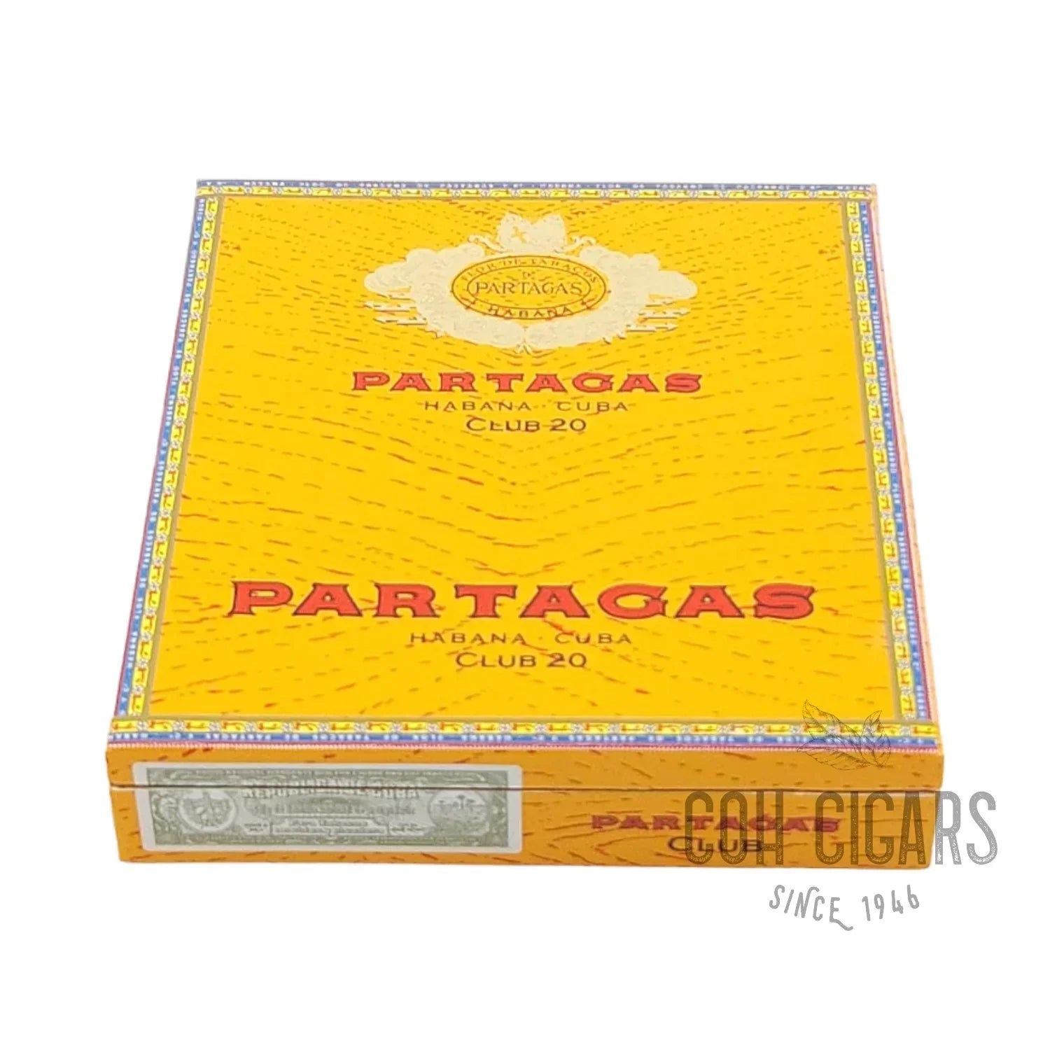 Club | Box 20x5 | Partagas Cigars - HK CohCigars -雪茄