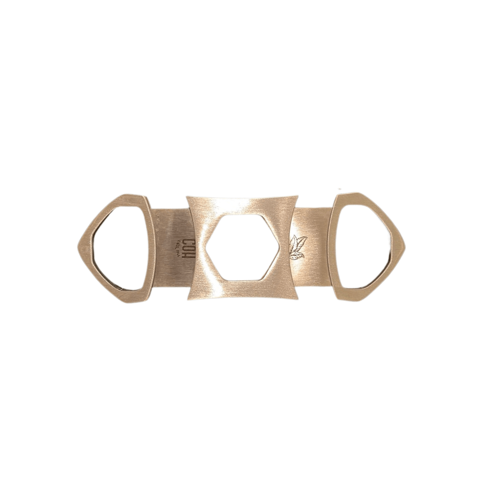 COH House Signature Double Guillotine Cutter – Brushed Steel Edition - HK CohCigars -雪茄