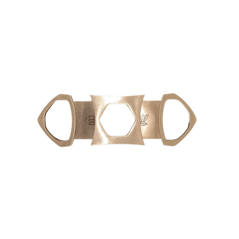 COH House Signature Double Guillotine Cutter – Brushed Steel Edition - HK CohCigars -雪茄
