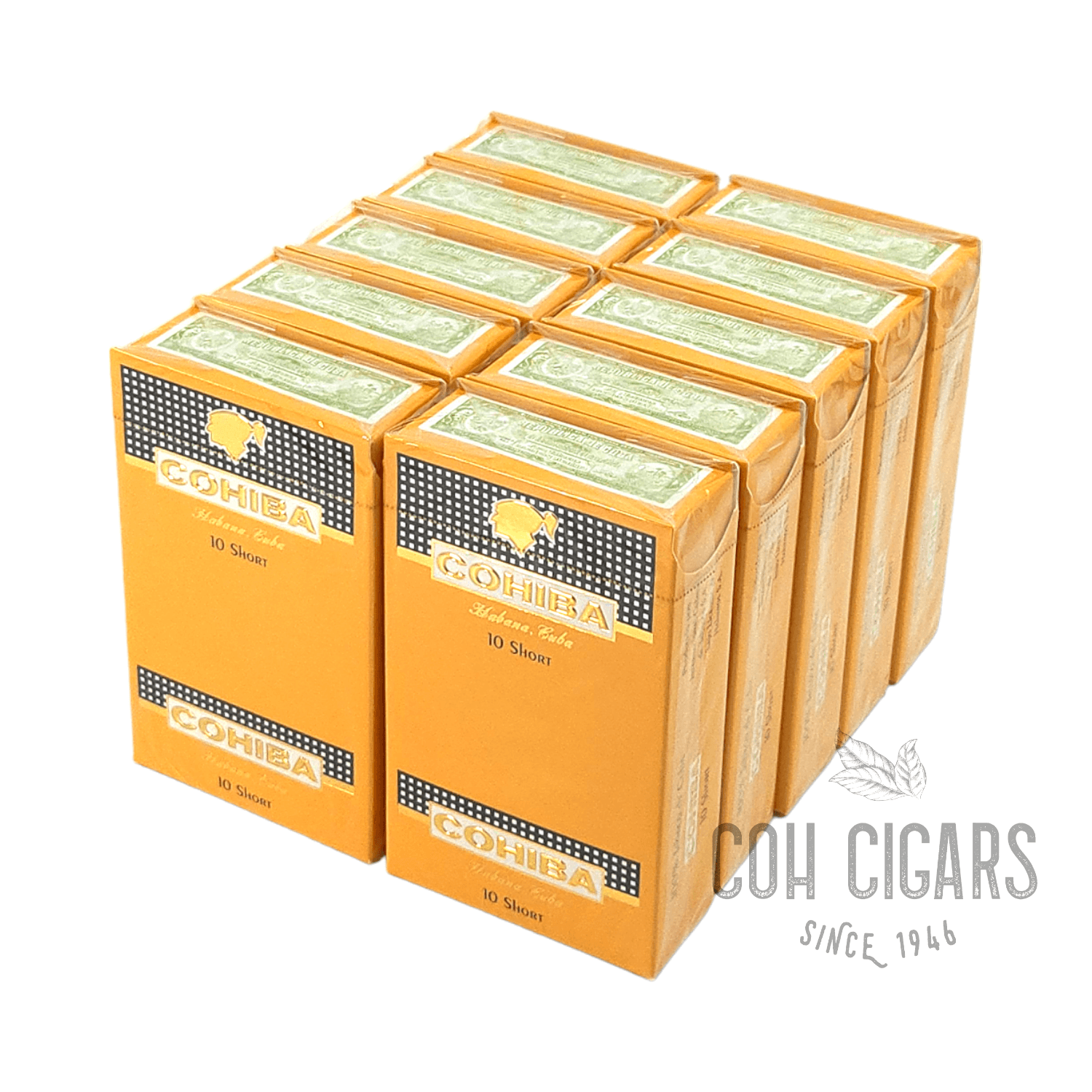 Cohiba Cigar | 10 Short | Box 10 x 10 - hk.cohcigars