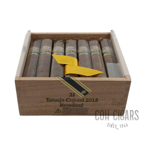 Cojonu 2015 | Box 21 | Tatuaje cigar - HK CohCigars