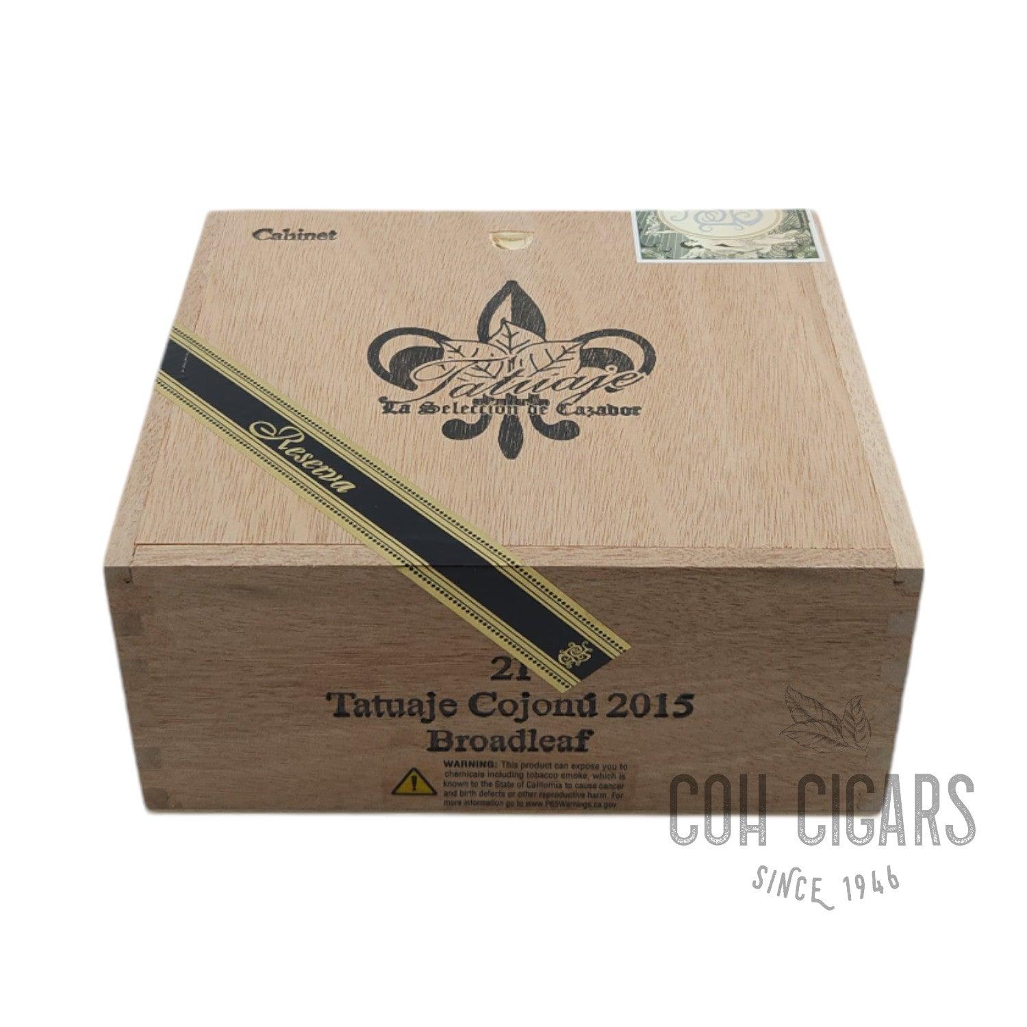 Cojonu 2015 | Box 21 | Tatuaje cigar - HK CohCigars